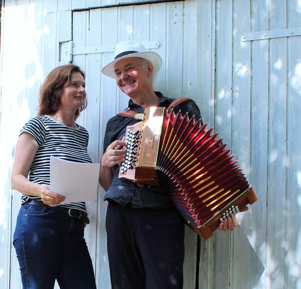 Foto Anna Warner / Ulrich Kodjo Wendt musikalische Lesungen
